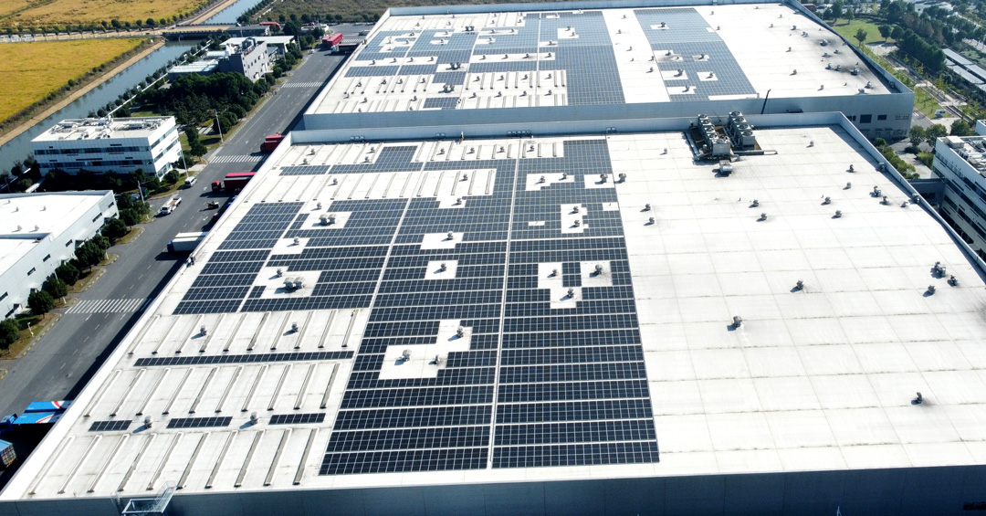 shanghai-2MW-tpo-roof-solar-mounting - Valin New Energy